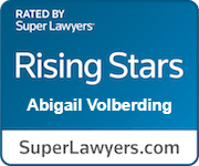 Rated by Super Lawyers | Rising Stars | Abigail Volberding | SuperLawyers.com